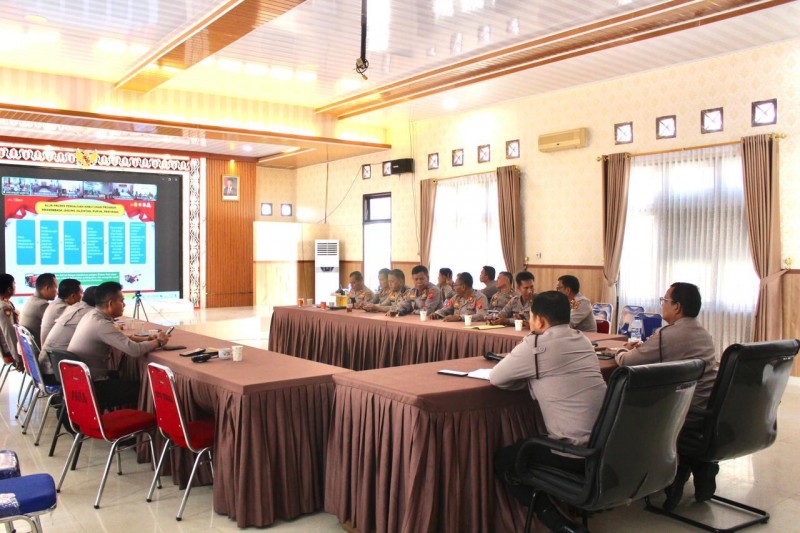 Kabag SDM dan Kabag Log Polres Simalungun Kompak Siap Jalankan Program Ketahanan Pangan Polri