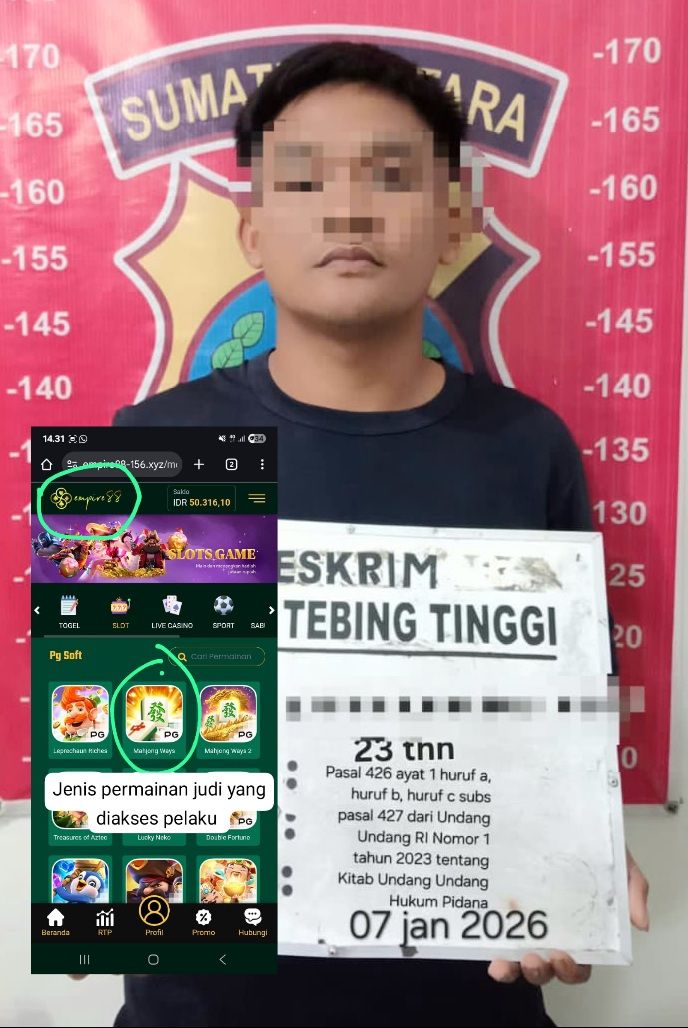 Main Judi Slot Online Di Warung Pinggir Jalan, Polisi Datang