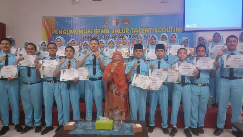 10 Beasiswa Talent Scouting SMA Negeri 1 Matauli Diborong SMP Swasta Al-Muslimin Pandan