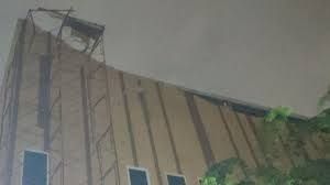 Detik-detik ambruknya GOR Serdang, Terekam CCTV