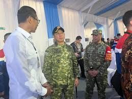 Panglima TNI Dampingi Presiden RI Resmikan RDMP Balikpapan