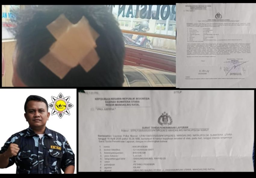 Laporan Dugaan Penganiayaan Mandek 10 Bulan, SATMA AMPI Madina Minta Kapolres Baru Turun Tangan