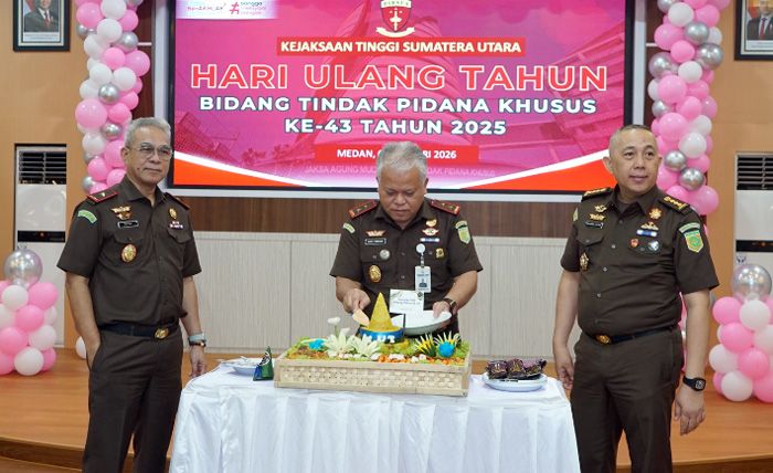 HUT Bidang Pidsus Kejaksaan RI yang ke-43, Kajati Sumut : Bidang Pidsus Bekerja Maksimal Cegah dan Berantas Tindak Pidana Korupsi
