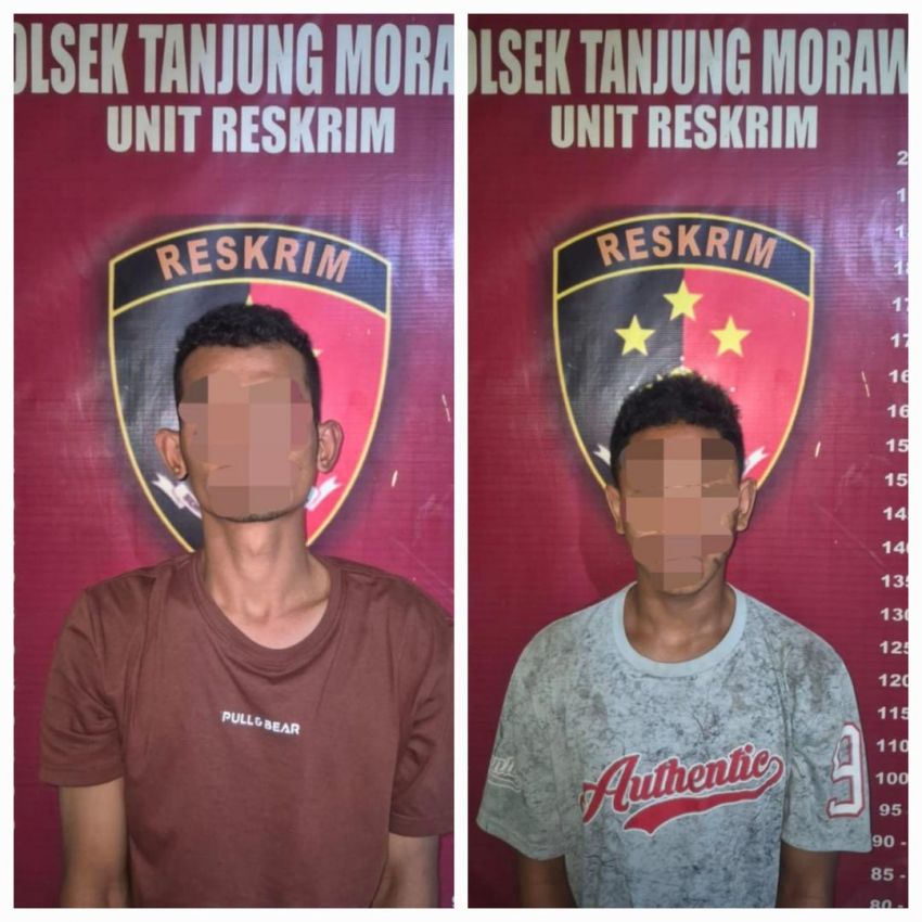 Polsek Tanjung Morawa Membekuk Dua Pelaku Curanmor