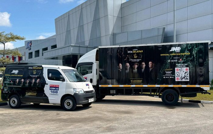 JNE Resmi Jadi Official Logistics Partner Konser &ldquo;Dua Delapan&rdquo; Padi Reborn 2026