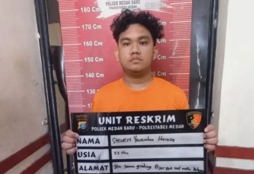 Maling Motor di Petisah Tengah Ditangkap