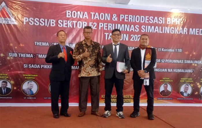 BPH PSSSI/B Sektor 52 Perumnas Simalingkar Medan Periode 2026-2029 Resmi Dilantik