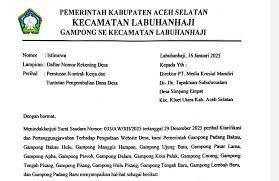 Website Desa Gagal Total, 16 Gampong di Labuhan Haji Minta Dana Dikembalikan