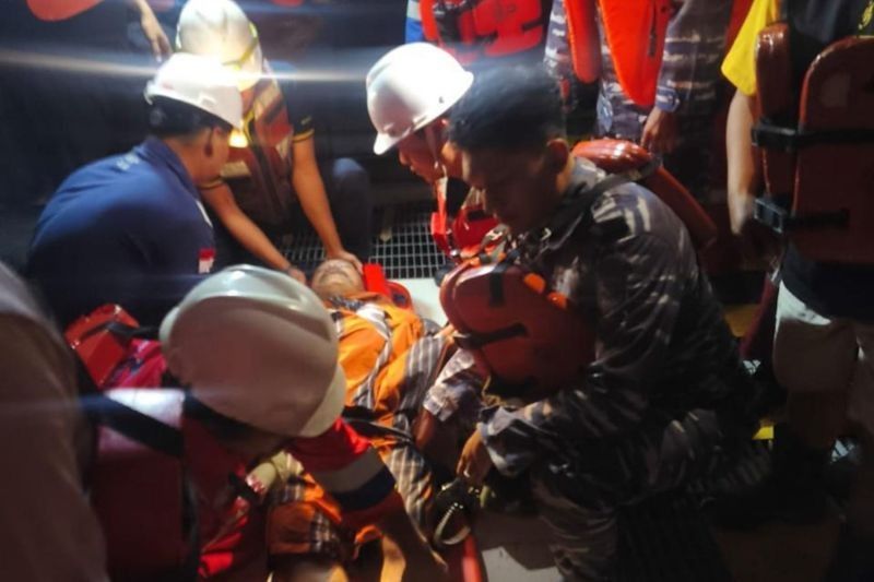 Kapal Pompong Kayu Terbalik dan Tenggelam di Perairan Selat Berhala, Ini Tindakan AL