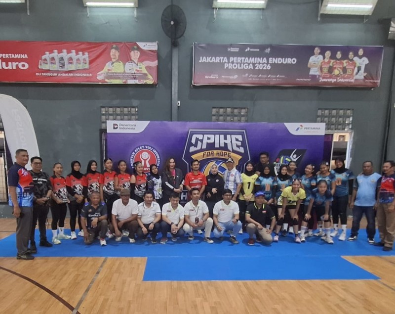 Pertamina Enduro Gelar &ldquo;Spike for Hope Charity Match&rdquo; di Medan, Galang Donasi untuk Korban Bencana