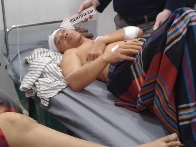 Kepala Dibacok Kelompok Pemuda Diduga Kawanan Curanmor