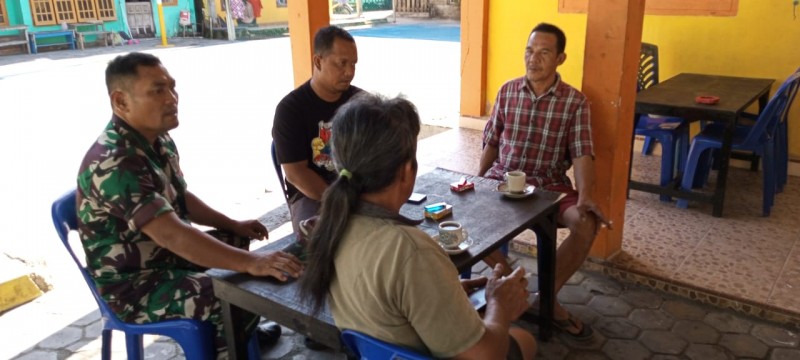 Peltu M. Hasanuddin Komsos Dengan Kepala PLTD, Antisipasi Pasokan Listrik Untuk Menghadapi Ramadhan