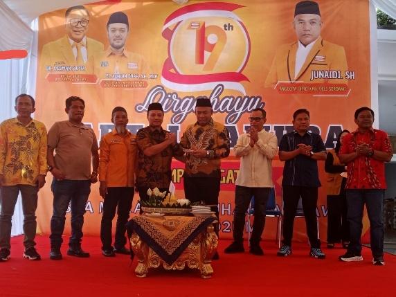 HUT Hanura ke-19, Junaidi Tegaskan Target Fraksi Penuh DPRD Deliserdang 2029