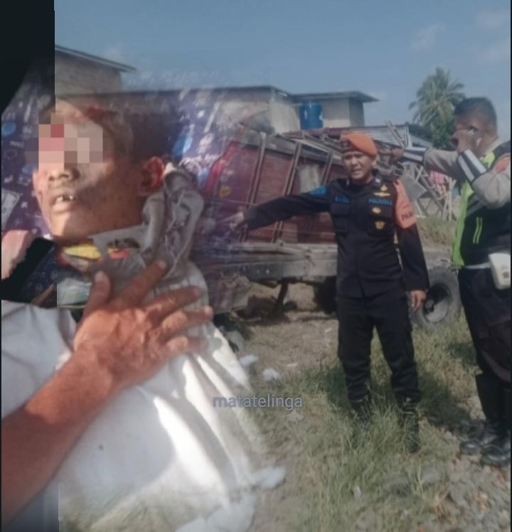 Kembali Terjadi Laka Truck Kontra KA Di Asahan