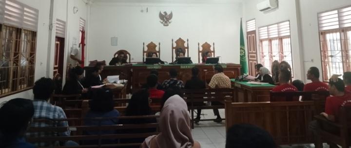 Sidang Perdana Kasus Pencurian Paving Blok PT Baja Utama Digelar di PN Medan, 3 Terdakwa Duduk di Kursi Pesakitan