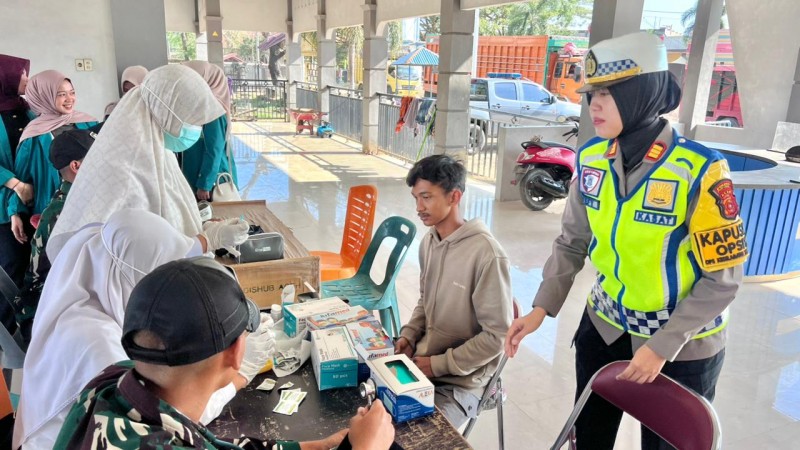 Polres Pidie Jaya Laksanakan Ramp Check Operasi Keselamatan Seulawah 2026