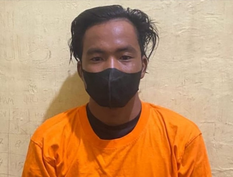 Apes! Maling Rumah Warga Ditangkap Polisi Ditempat Persembunyian