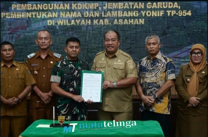 Pemkab Asahan Apresiasi Program Yang Dicanangkan Dandim 0208/ Asahan