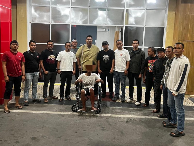 Polres Belawan Tembak Pembunuh Gojek