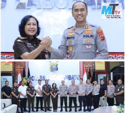 Kajari Labuhanbatu Silaturahmi ke Polres, Perkuat Sinergi Penegakan Hukum