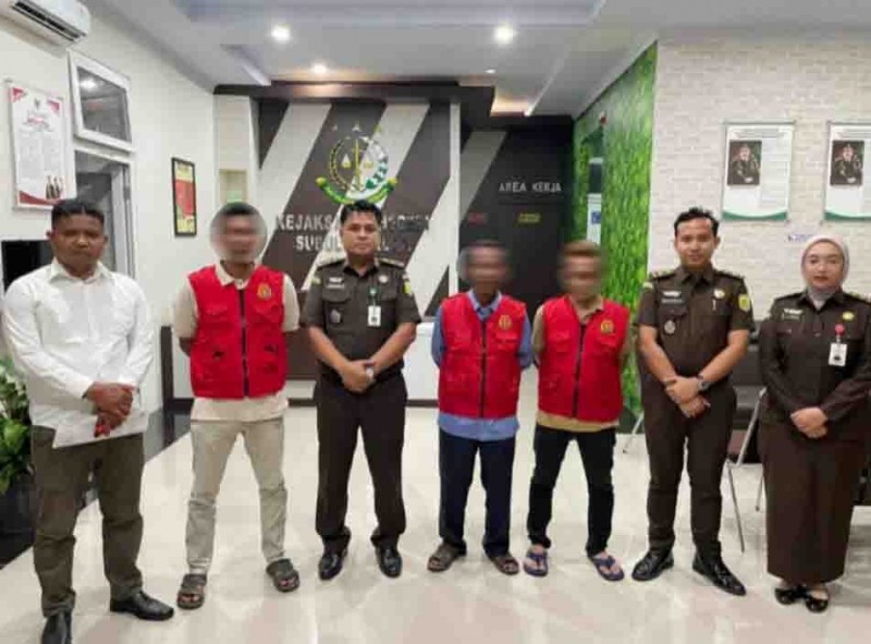 Tiga komisioner Panwaslih Ditahan Kejari Subulussalam
