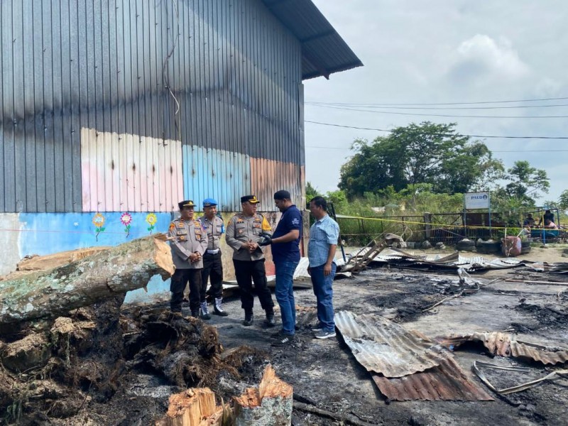 Beberapa Titik Lokasi Kebakaran di Simalungun, Kapolres Imbau Warga Waspada Listrik dan Tabung Gas
