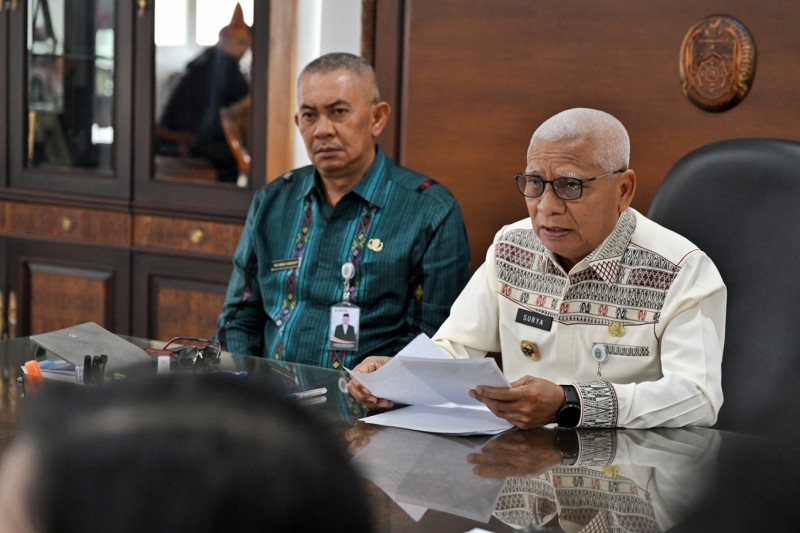 Entry Meeting BPK se-Sumut, Surya Minta OPD Penuhi Dokumen dan Data yang Dibutuhkan