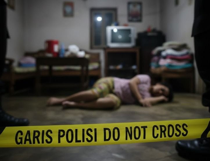 Cekcok Maut, Suami Benamkan Istri ke Bak Mandi