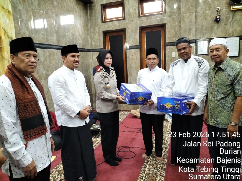 Safari Ramadhan Penko Tebingtinggi. " Tetap Jaga Kamtibmas Dan Di Larang Bermain Mercon"