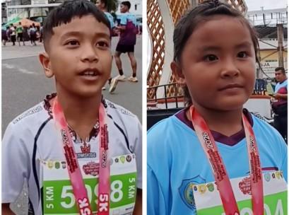 Dua Pelari Cilik Ramaikan Fun Run HPN 2026 Di Rantauprapat, Shihah : Cita-cita Ingin Jadi Dokter