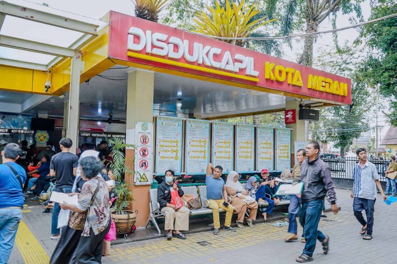 Layanan Adminduk Melonjak 28,9 Persen, Disdukcapil Medan Terapkan Strategi Jemput Bola