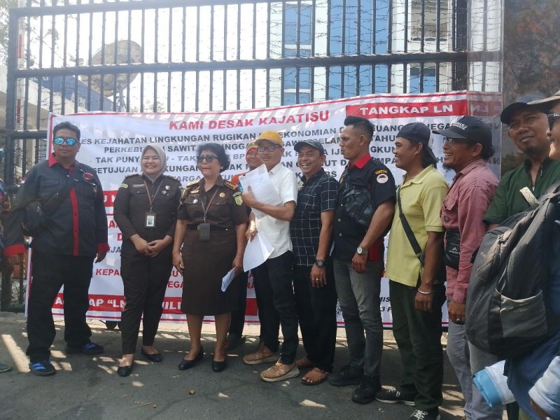 ALMSIBUN Desak Kejatisu Tuntaskan Kasus PT Lingga Tiga Sawit