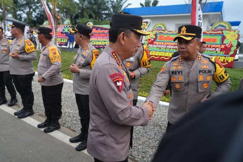 Kapolri  Resmikan Sejumlah Gedung Strategis Poldasu