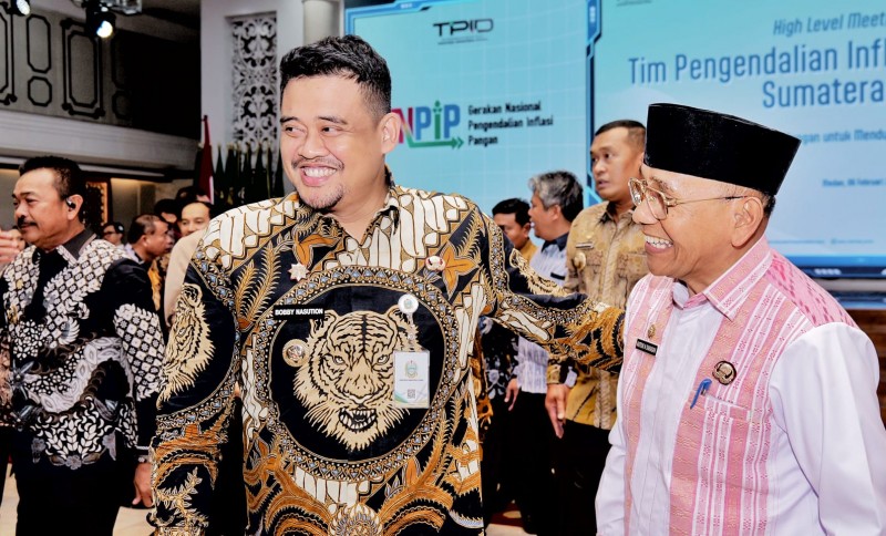 Kendalikan Inflasi Jelang Ramadhan dan Idul Fitri 1447 H Bupati Hadiri HML TPID Sumut