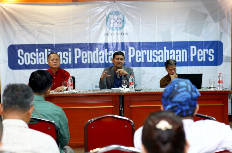 Peserta Antusias Ikuti Sosialisasi Komisi Pendataan Dewan Pers