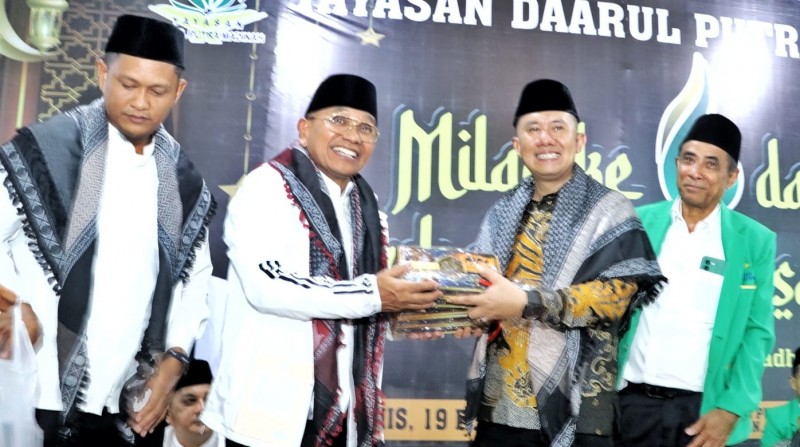 Hadiri Milad Ke 6 Pesantren Darul Putera Madiah, Bupati: Mitra Strategis Dalam Pembangunan Keagamaan