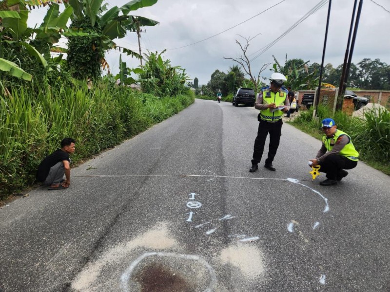 Unit Gakkum Polres Simalungun Buru Pelaku Tabrak Lari, Pelajar 17 Tahun Tewas