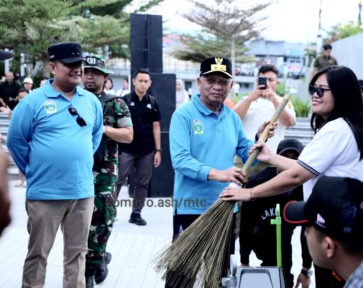Seluruh Kabupaten Kota Se Sumatera Utara Canangkan Gerakan Indonesia ASRI