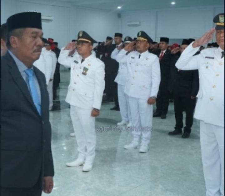 Pejabat Administrator Dan Pengawas Diambil Sumpahnya Dan Dilantik Bupati Asahan