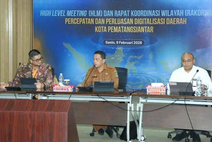 Wesly Silalahi Melalui Sekda Junaedi Hadiri HLM dan Rakorwil TP2DD Bersama Pimpinan BI