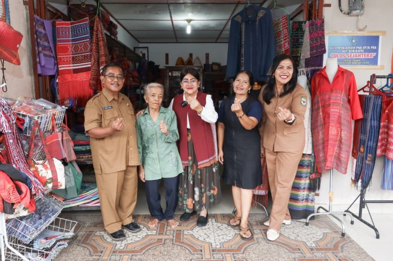 Kunjungi UMKM, Ny Liswaty; UMKM Siantar Mandiri dan Kreatif