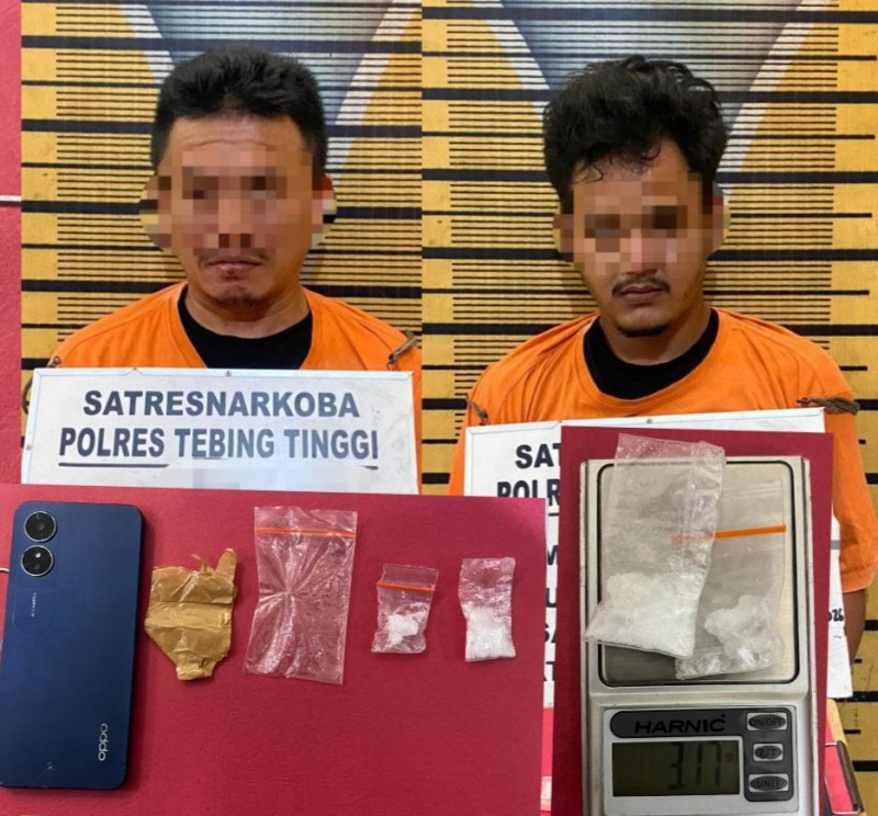 Transaksi Sabu, Dua Pria Kena Ciduk Polisi