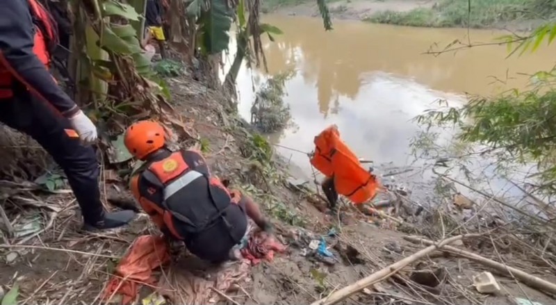 Pria Hanyut Tewas di Sungai Belawan