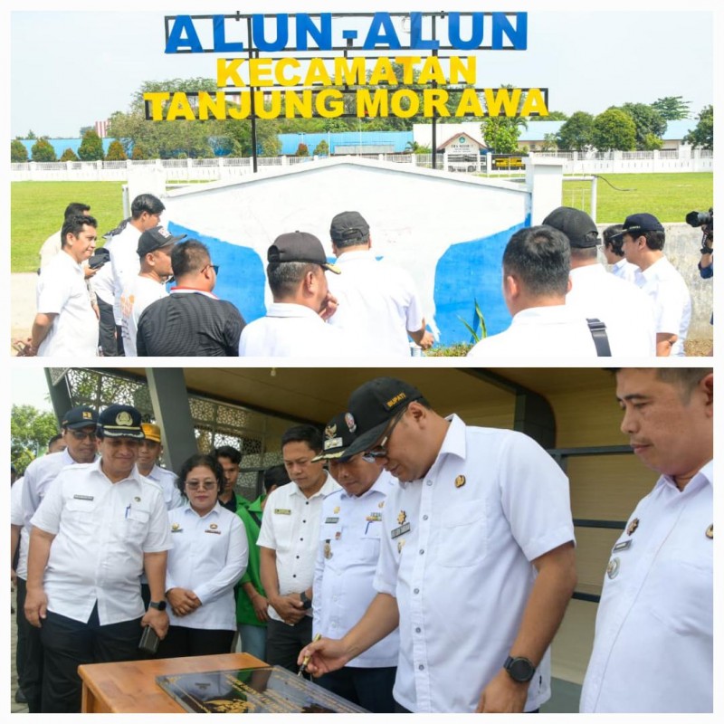 Peresmian Alun-Alun Tanjung Morawa, Bupati: Membangun Pola Peradaban Baru Masyarakat