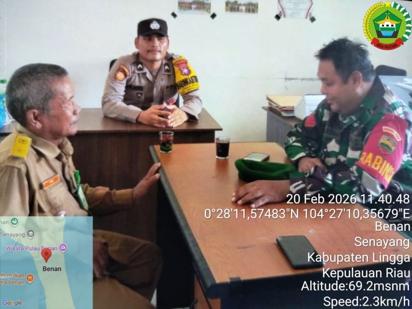 Babinsa, Bhabinkamtibmas, dan Kepala Desa Gelar Patroli Bersama Tingkatkan Keamanan dan Pelayanan