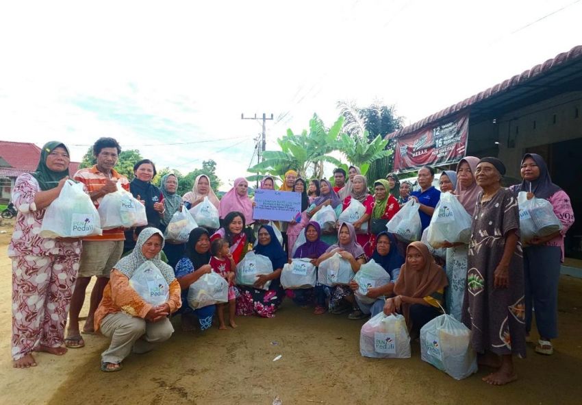 PLN UID Sumatera Utara Salurkan Bantuan Pangan bagi Warga Terdampak Banjir di Tapanuli Tengah