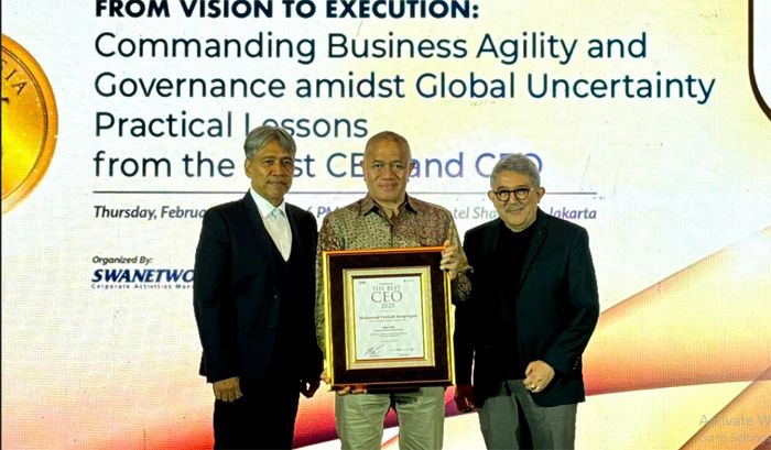 Mohamad Feriadi Soeprapto Raih Penghargaan Indonesia Best CEO 2025