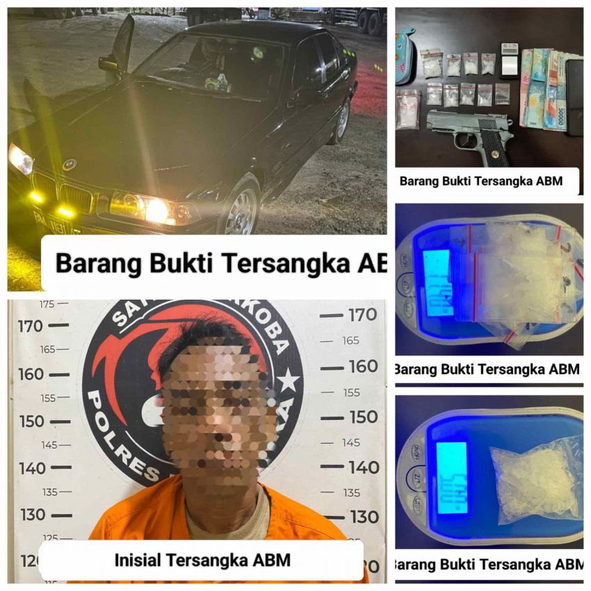 Polres Batu Bara Tangkap Pengedar Narkoba di Tanjung Gading