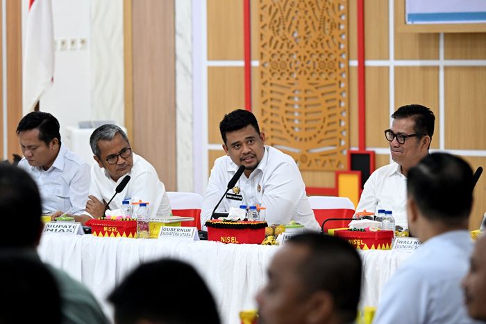 Rakor dengan Pemda se-Kepulauan Nias, Bobby Nasution: Kami Ingin Jadi Bagian Kemajuan Kepulauan Nias