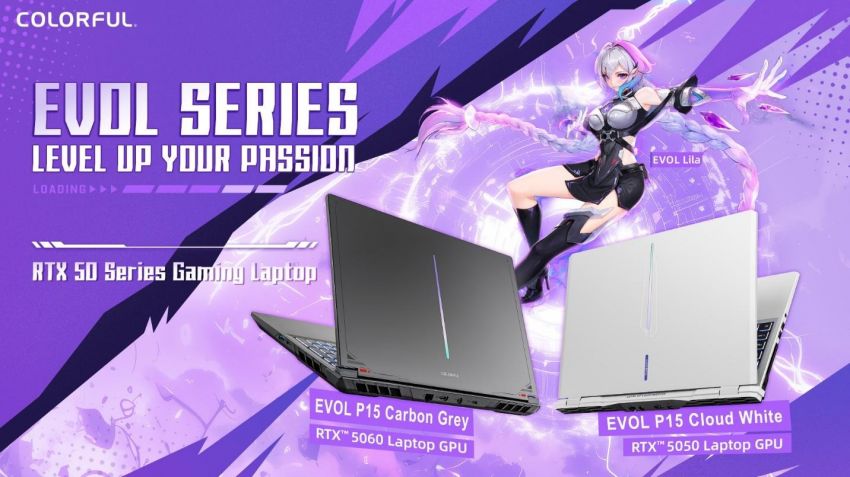 COLORFUL Umumkan Laptop Gaming EVOL P15 dengan Kartu Grafis NVIDIA GeForce RTX Seri 50